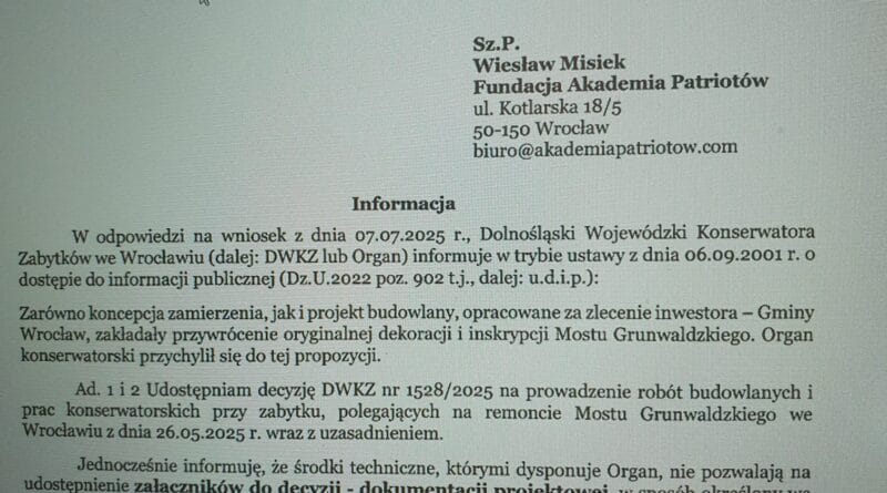 „Wzywam was wszystkich, rycerze zakonu niemieckiego do świętej wojny z polską bezczelnością i sarmacką butą” – tymi słowami zwracał się cesarz Wilhelm II do swoich rodaków w 1902 roku.